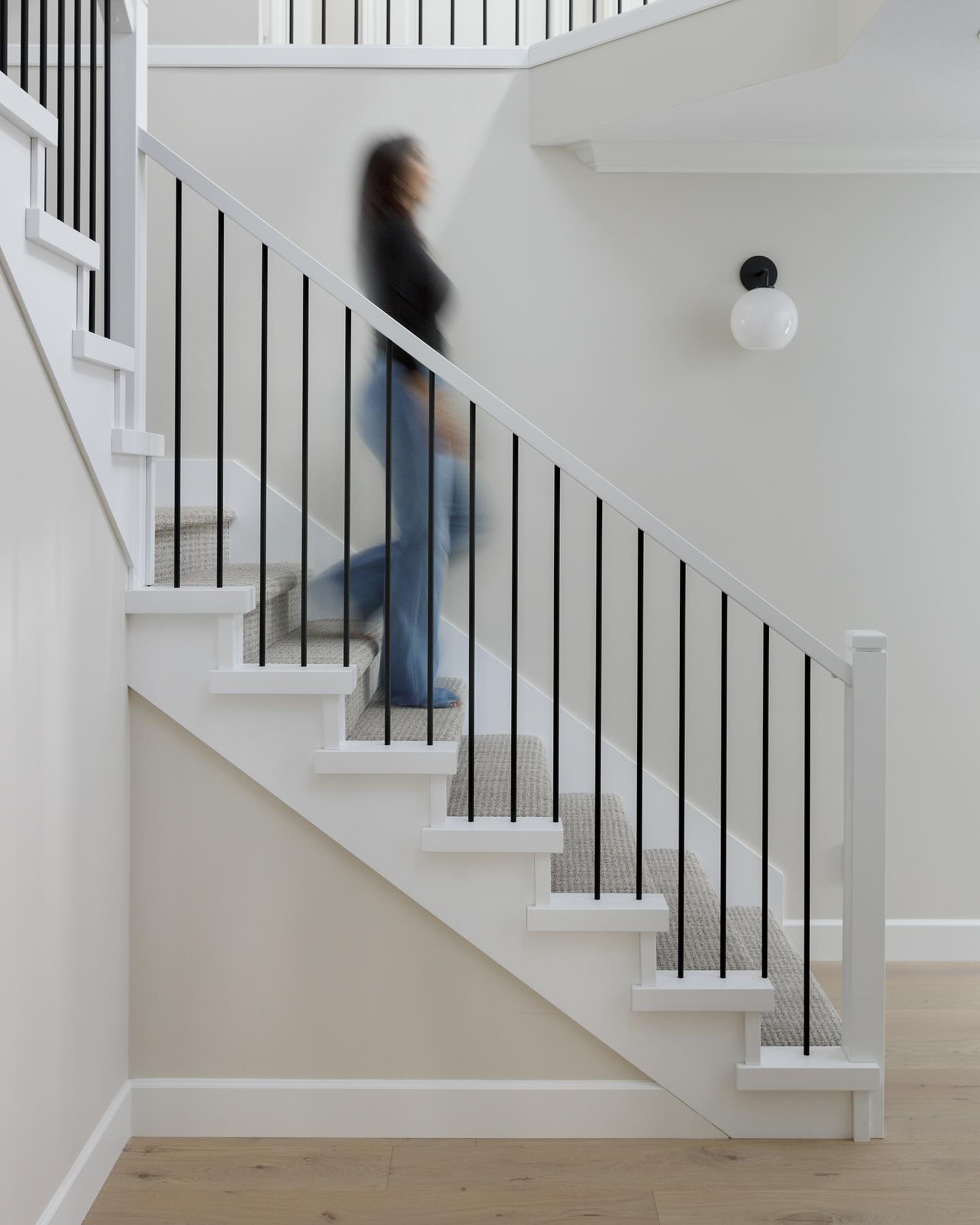 PSA: Updating your stairs is an important part of your renovation 🚨
No matter how spectacular your kitchen or bathroom transformation, if your stairs are left untouched, they’ll reveal the real age of your home. In #WDGLadnerRefresh, the updated entry took years off the feel of the home and made a much better first impression for those entering the home.
#WDGLadnerRefresh
Design: @Welton_Design_Group
Photo: @MaximusMedia.ca