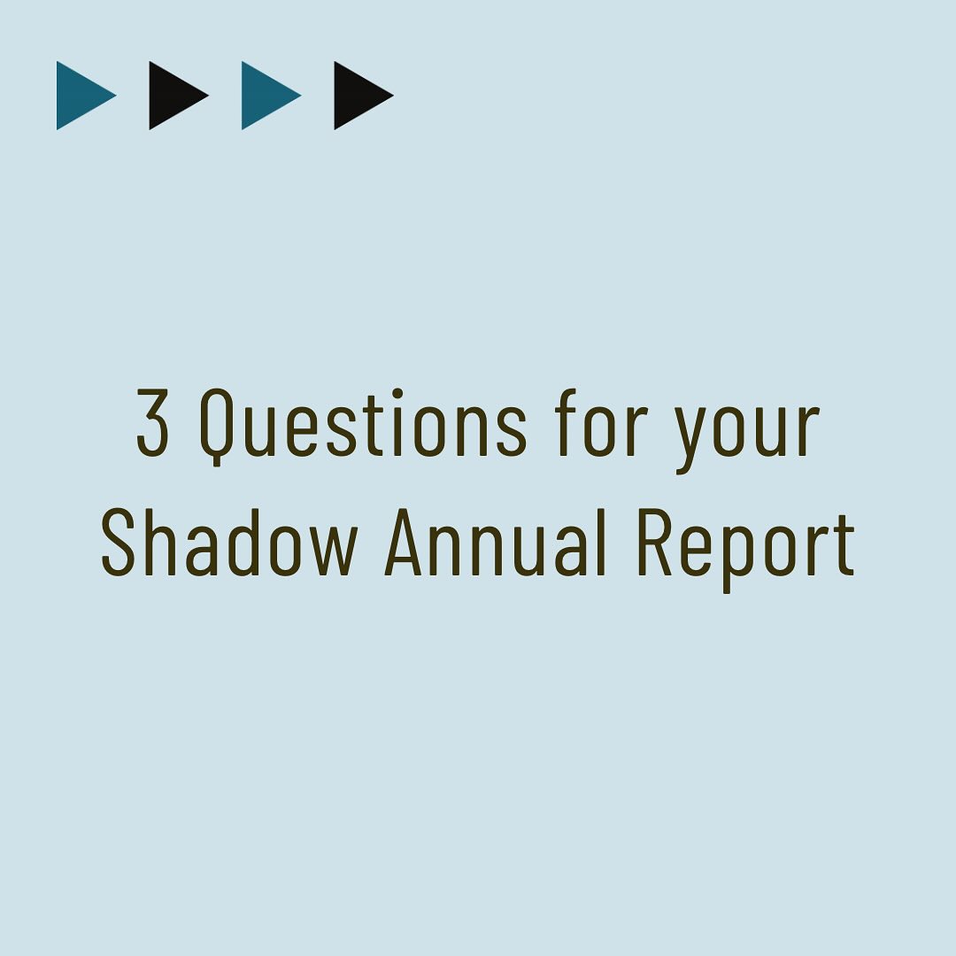 In the newest episode of “The Good Enough Professor Podcast,” I talk about countering the outcome-focused annual reports you create for your institutions with a process-based, whole-person “Shadow Annual Report, just for you.
Here are 3 questions to get you started:
—What emotions did you feel most often this year?
—How attentive were you to your body’s cues during each semester?
—What different ways did you practice saying NO this year?
Check out the podcast for more, and sign up for my newsletter by Friday to get a workbook guide to your Shadow Annual Report process.