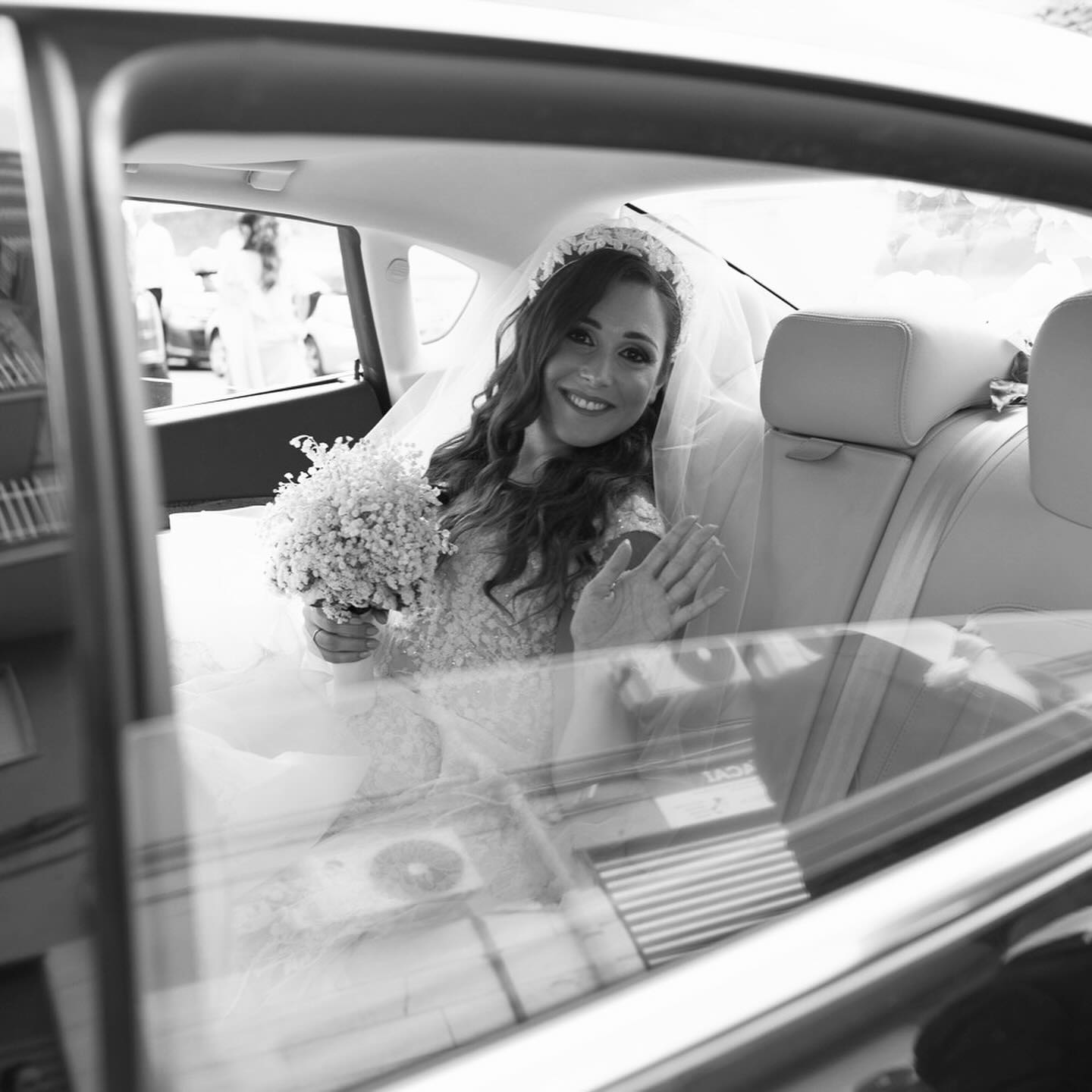 Beautiful soul Manuela in shimmering Tony Ward and custom crown on her wedding day. You did not need too much bling, you’ve been sparkling on your own 🫶🏻