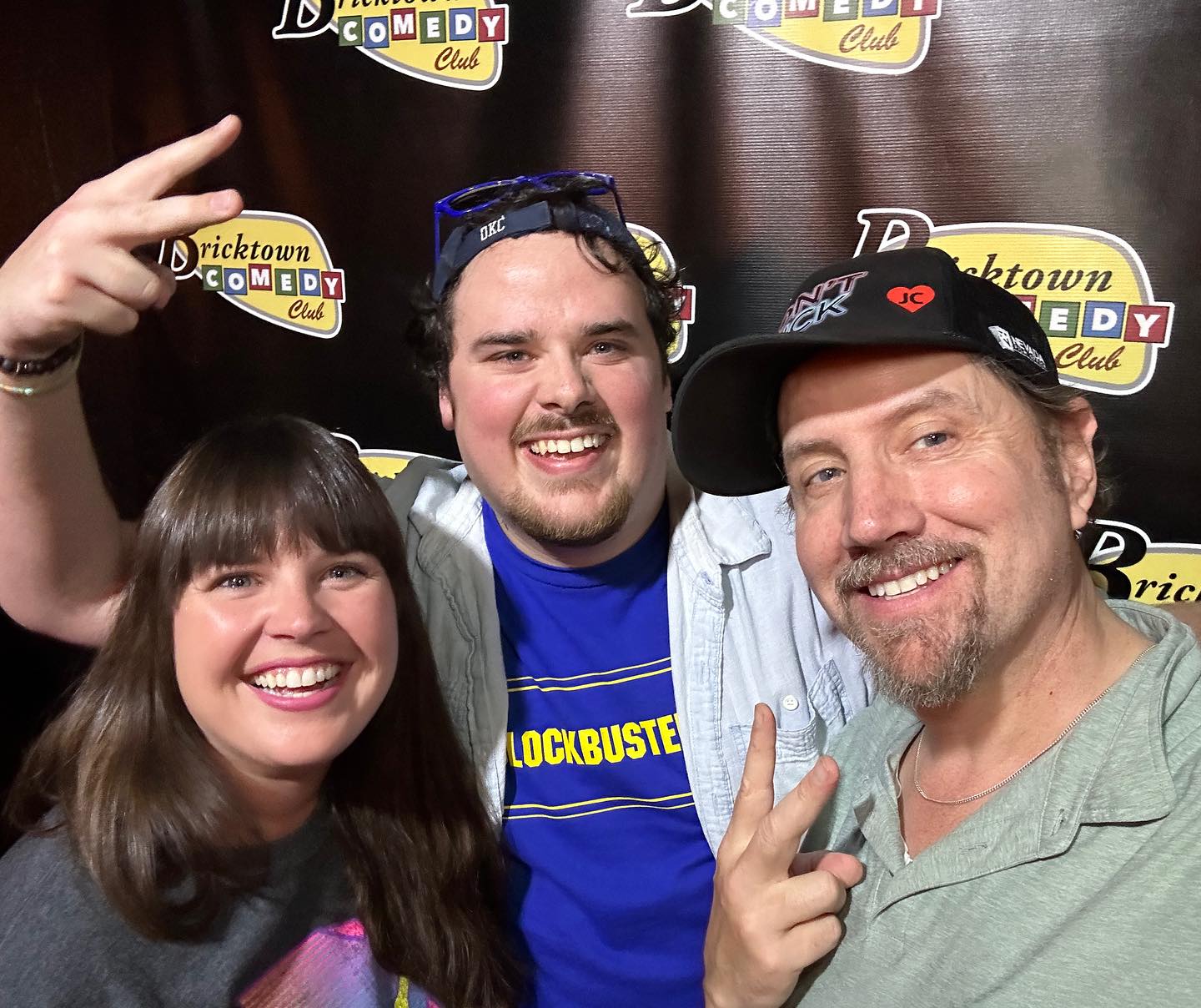 Waited so many years for @TheJamieKennedy to hit OKC and it finally happened. A night of laughs is exactly what I needed. THX BRO! #scream #tremors #gotXed #standupcomedy