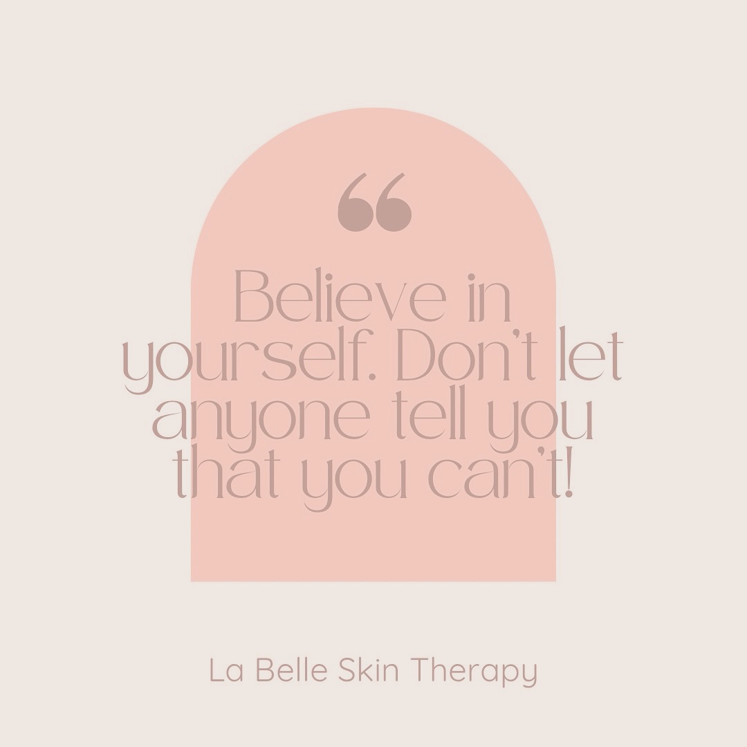 Confidence is not about being the best, it’s about believing in yourself.
At La Belle, we believe in the power of self-confidence and self-care. When you trust in your own abilities, anything is possible.
Tag someone who inspires you to be your best self and let’s spread the love! 🌺
#BelieveInYourself #SelfCare #LaBelleSkinTherapy #ConfidenceIsKey #Inspiration #SelfLove #Empowerment #WollongongSkinClin #IllawarraSkinClinic