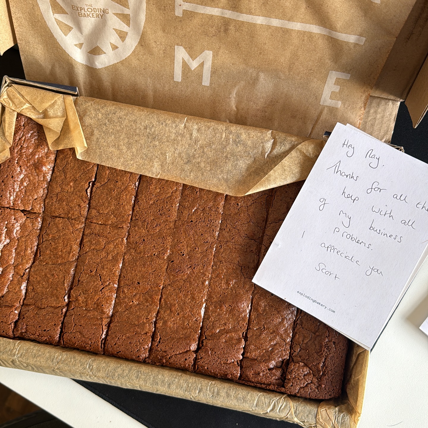 Sweet treats like chocolate and cakes are the best kind of reviews! Who needs Google Reviews when you’ve got delicious feedback like this? 🍫🎂
Huge thanks to Scott 🙏
#SalonLife #SalonSuccess #Coaching #SalonBusinessCoach