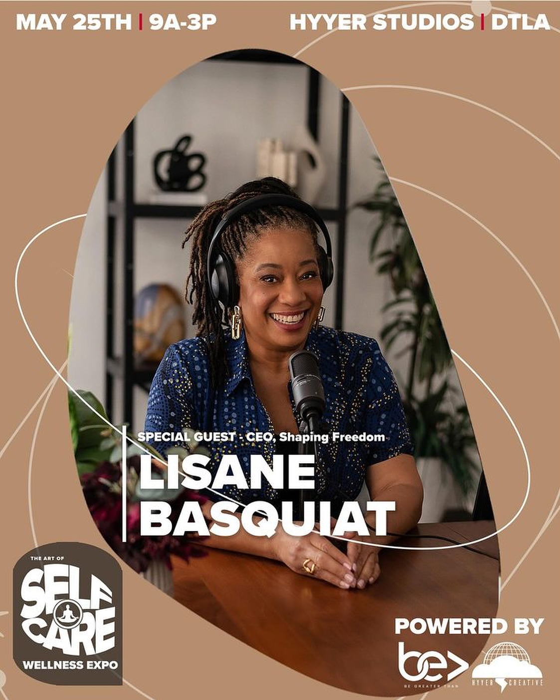 Register for FREE self-care expo. Don’t miss Lisane’s panel. 👇🏽
#repost @lisanebasquiat Excited to announce that I’ll be moderating a conversation about The Art of Self Care for @BeGreaterThan_ and @HyyerCreative this Saturday, May 25, 2024, at @Hyyer.Studios in DTLA! Join us for a day full of wellness featuring yoga, smoke + sound bath, insightful conversations, a wellness expo, lite bites, and refreshments, and a little movement! Free to RSVP. Hope to see you there!
#SelfCare #Wellness #Yoga #SoundBath #HolisticHealth #Community #BeGreaterThan #ShapingFreedom #LisaneBasquiat