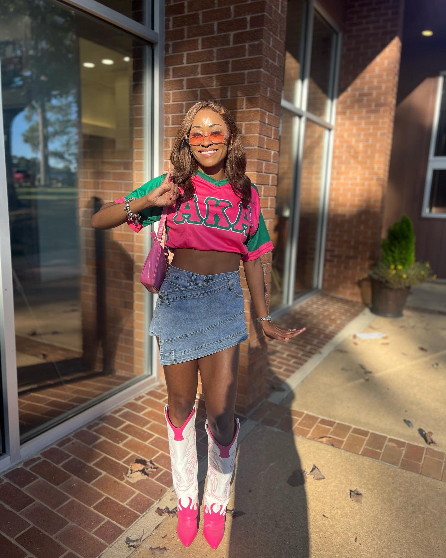 I know you missed me.
•
•
#homecoming #alumna #prettygirls_20pearls