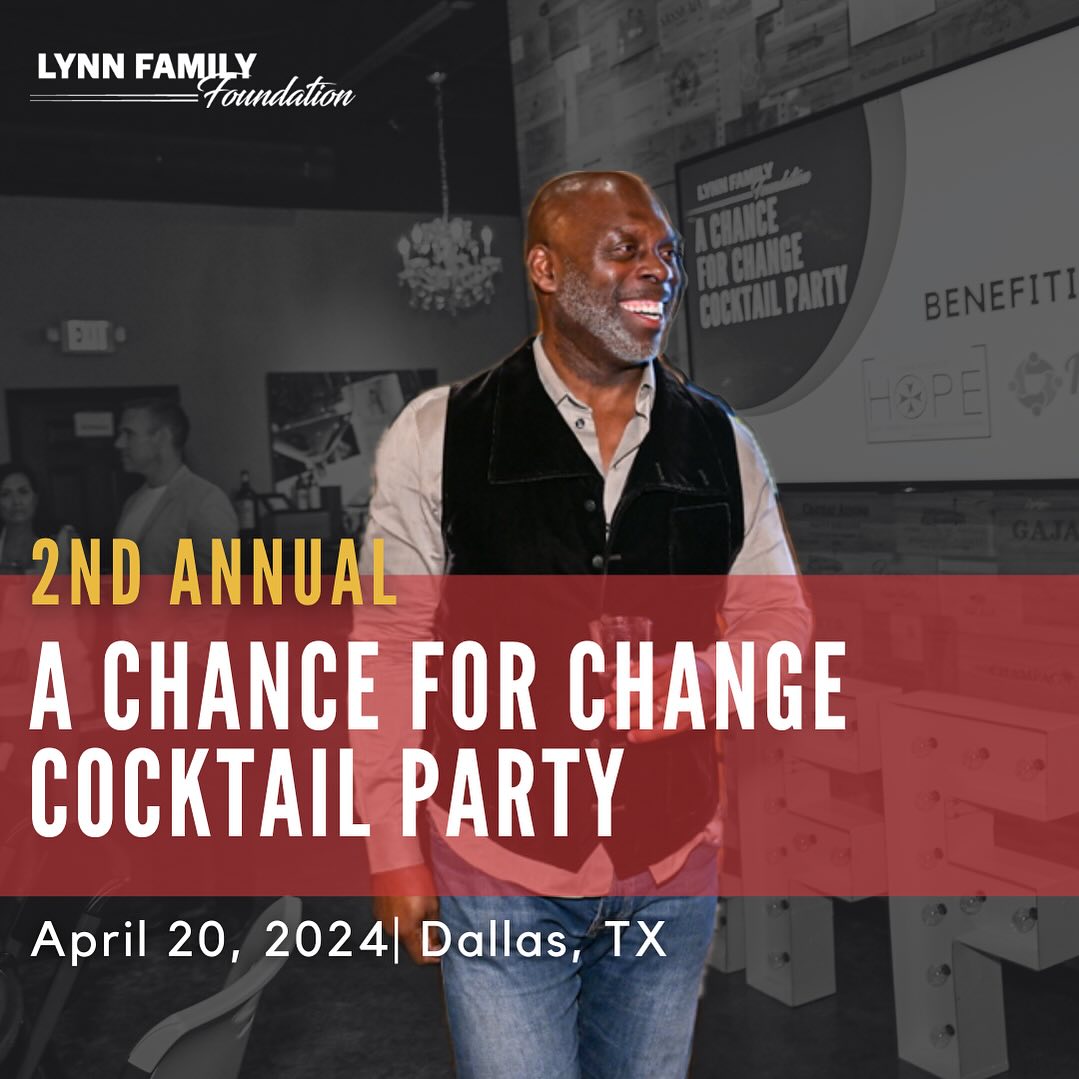 WE’RE BACK! Join us April 20th for our 2nd Annual A Chance for Change Cocktail Party! Last year, we had an incredible time and we can’t wait to run it back with you again!
Along side the Lynn Family Foundation, this event will also be benefiting @hugscafe and @youngwarriorsla!
Visit the link in our bio to get your tickets today!