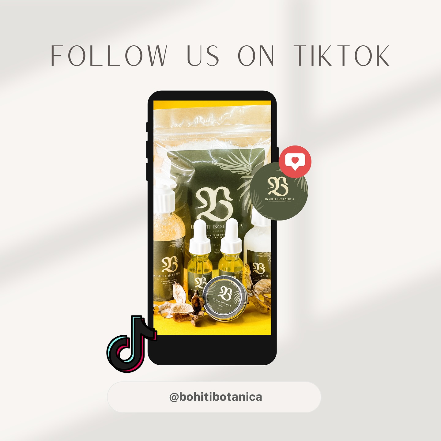 Exciting news! 🌿 Our all-natural skincare products are now available in the TikTok Shop! 🎉 Follow us on TikTok for exclusive content and updates. Your skin deserves the best, and we’ve got you covered. 💚 #Skincare #NaturalBeauty #tiktokshop
