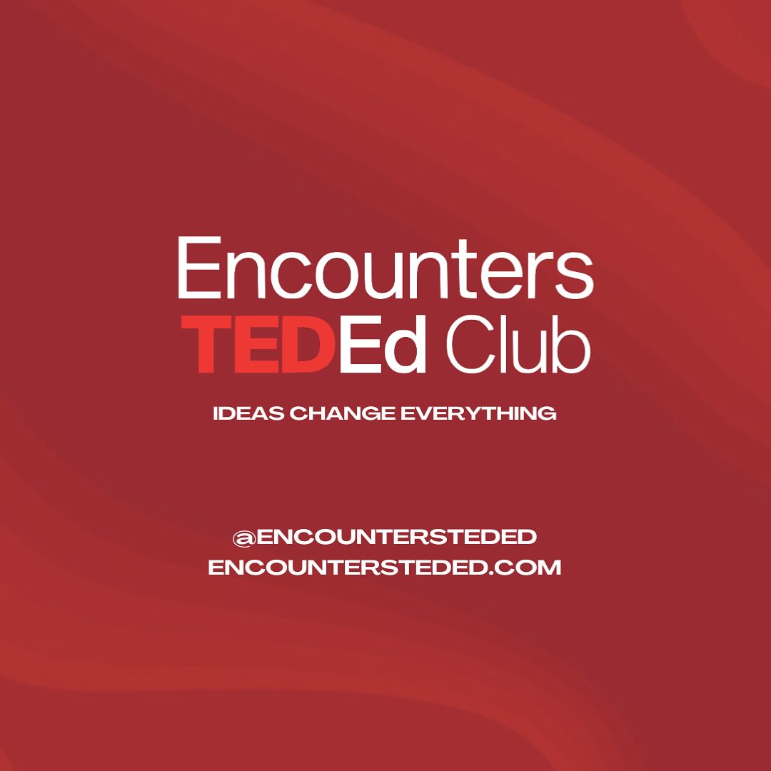 We are the Encounters TEDEd Club, an official TED-Ed Club located in Canada with chapters nationwide. Our club is led by passionate youth who are problem-solvers, critical thinkers and innovators.
Our program is truly an experience that invites youth to discover their passions, explore identity, develop an idea thoughtfully, and prepare a meaningful TED-Ed Student Talk.
Check Out Some Of Our Past Student Talks on Our YouTube Channel! Link in Bio 🔗
#encountersteded #teded #tededconference #tededstudenttalks #tededclubs #tedtalks