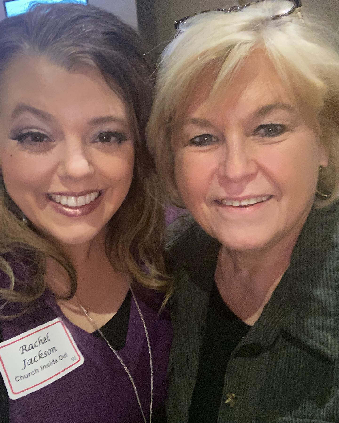 Today I got to thank Sharon Daugherty face to face for the impact she and the ministry God put in their families hands had on my life!!! Grateful for her and Billy Joe. I am in ministry today and they are part of my story. #grateful #ministry #schoolofworship #musicministry @rachel_jackson_music