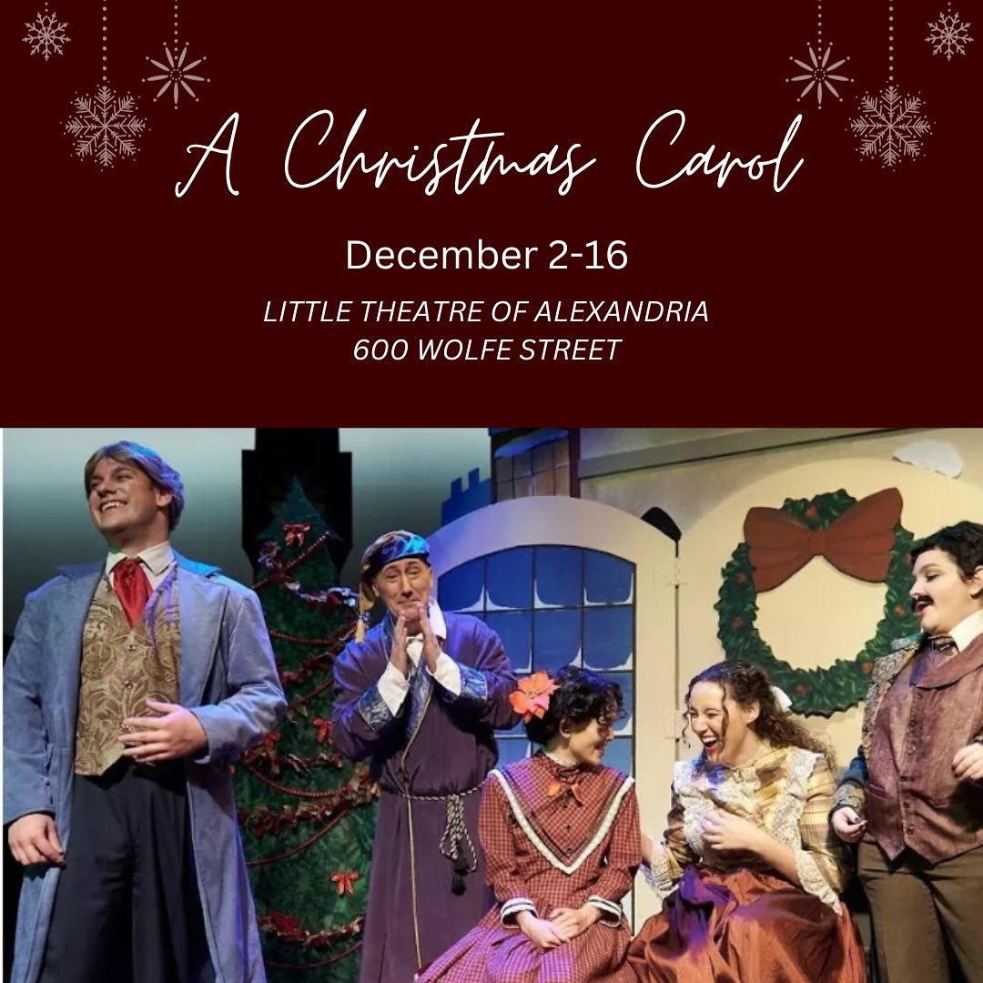 While visiting Alexandria why not take in a bit of holiday theater?
#visitalexva #visitalx #visitdc #christmasinalexandria #visitvirginia #alx #virginia #achristmascarol
