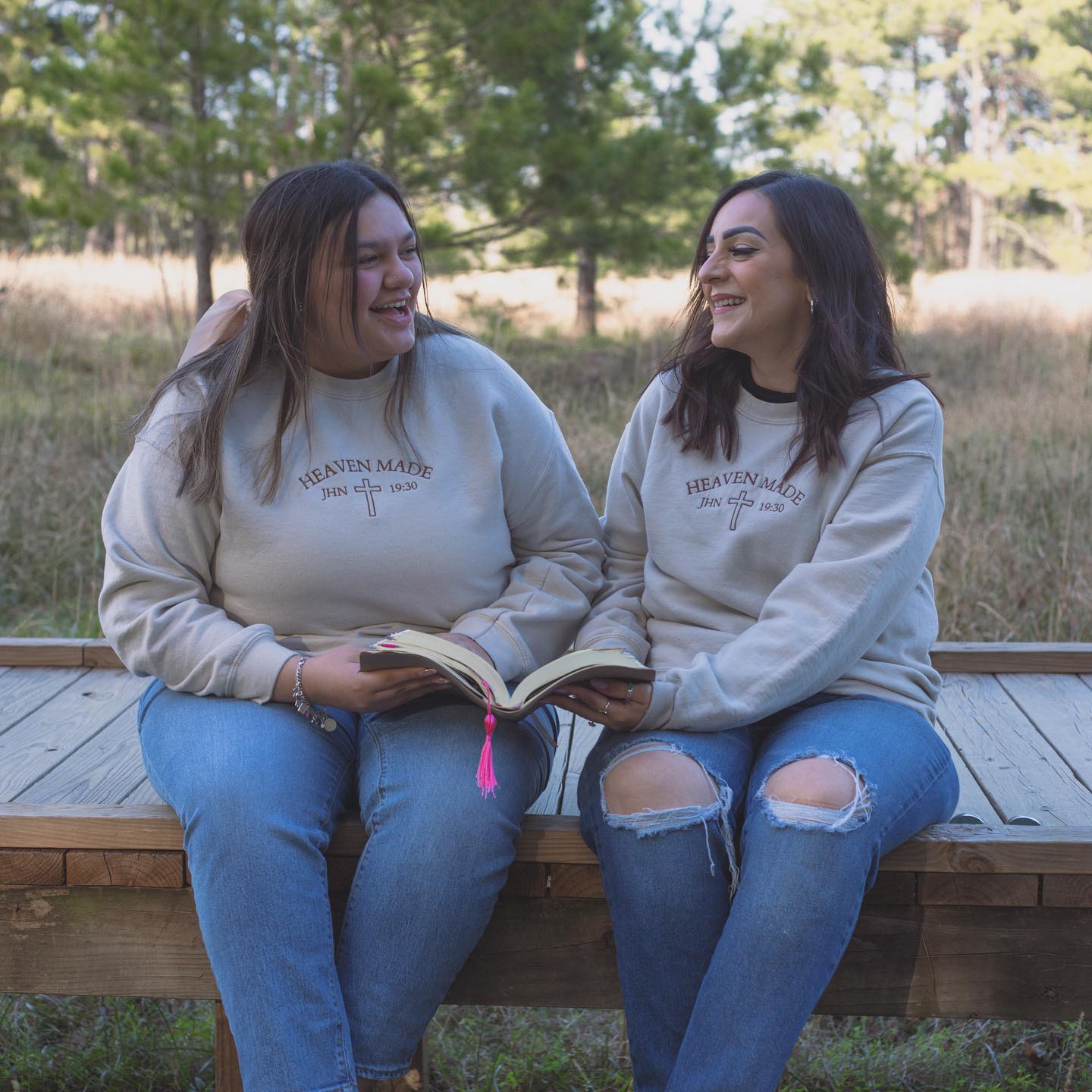 The Joy of the Lord comes from knowing you were made for heaven!
Heaven Made crewnecks are now available on our website!
#heavenmade #smallbusiness #smallbusinessowner #shopsmall #shoplocal #crewneck #warm #cold #staywarm #brownsweater #tan #explore #explorepage✨ #smallbusinesssupport