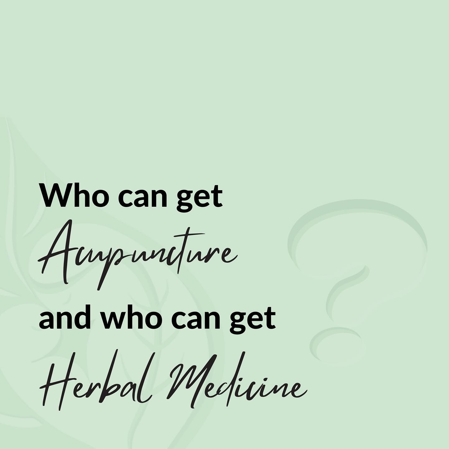 Have you been wanting to come in to get treatment but struggling to figure out what might suit you?
If you’re not sure, book an initial acupuncture and Chinese herbal medicine appointment and we can discuss the options that suit you the most.
