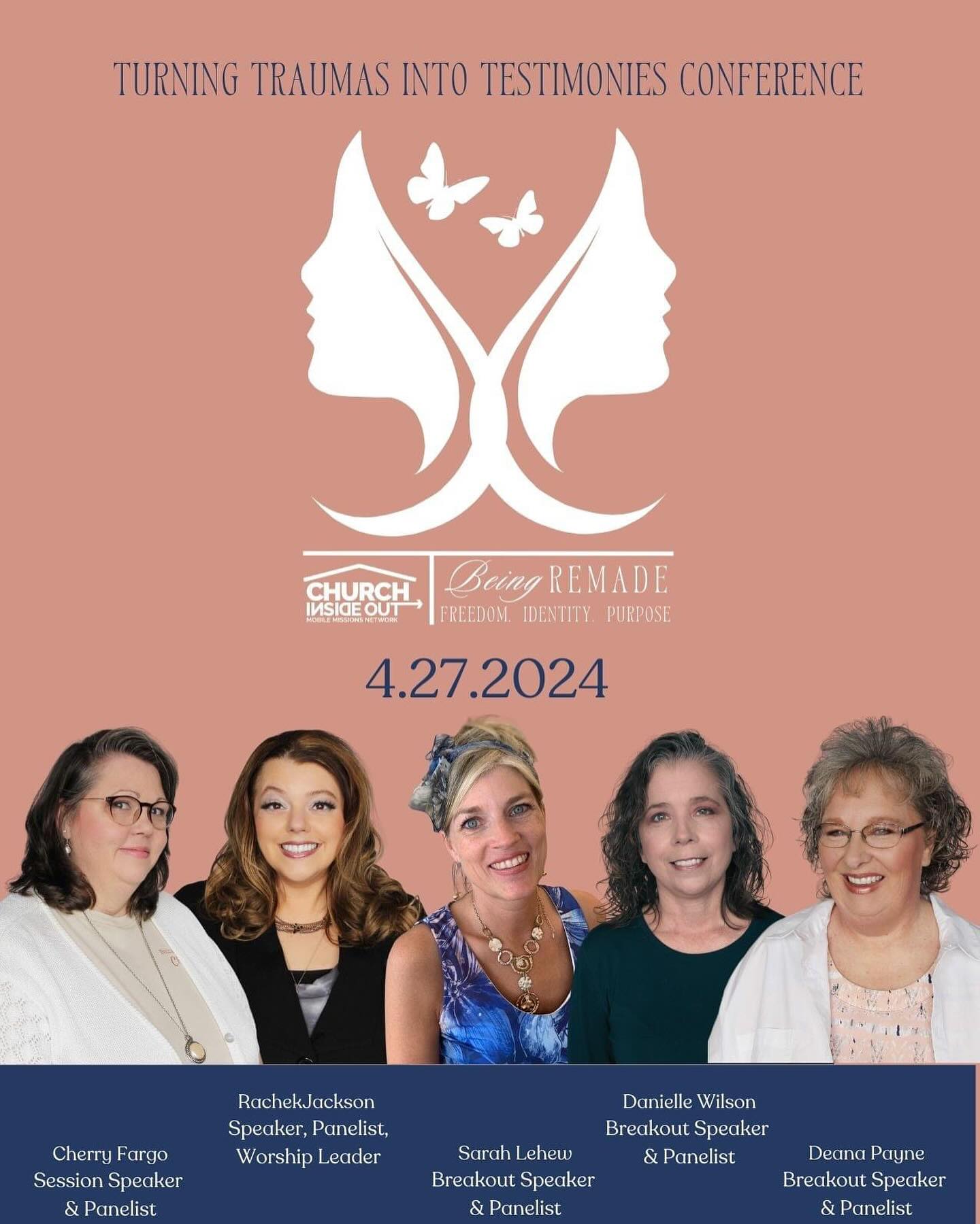 Today is the day!! Location at Church Insideout Red Fork in Tulsa . 9am . Over 125 women registered!!! You still can show up today and be a part. This is a ministry for healing, restoration and forgiveness through Jesus Christ. @rachel_jackson_music @beingremade