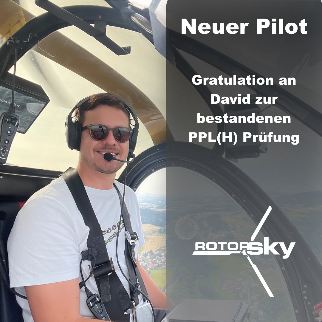 Der PPL(A) war nicht genug für @david._.berger
Seit letzter Woche ist er stolzer Besitzer der PPL(H) Lizenz.👨🎓
Wir gratulieren @david._.berger zu seiner bestandenen PPL Prüfung. Weiter so und wir sehen uns bald bei der Berufspilotenausbildung 🚁
The PPL(A) was not enough for @david._.berger
Since last week he is the proud owner of the PPL(H) license.👨🎓
We congratulate @david._.berger on passing his PPL exam. Keep up the good work and see you soon at the commercial pilot training 🚁
#pilot #pilottraining #aviation #helicopter #hubschrauber #avgeeks #wearerotorsky