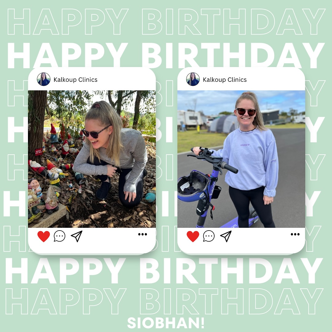 Today we would like to wish a HUGE happy birthday to Siobhan. The founder and director of Kalkoup Clinics, a fantastic nurse that is so highly thought of in our community with her extensive knowledge and willingness to help wherever possible. The incredible person that she is and her values shine through in every aspect in Kalkoup Clinics day to day. From the families who are ever so grateful for you and on behalf of everyone who crosses your path Siobhan. HAPPY BIRTHDAY 🥳🎉