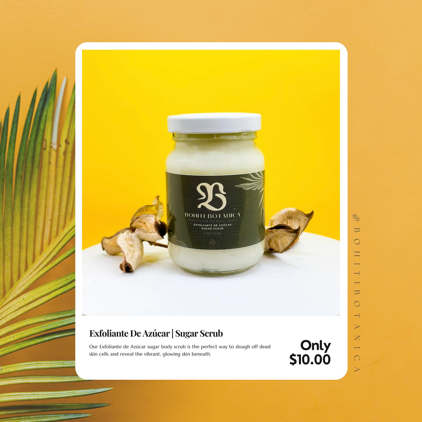 🌟✨ Elevate Your Skincare Routine! ✨🌟
Introducing our NEW Sugar Scrub — a game-changer for your skin! 🌿 Use it from head to toe, or give your lips that extra love they deserve. Indulge in the comforting aroma of oatmeal, milk, and honey. 🍯🥛
Crafted with care, our scrub is 100% all-natural, free from dyes, preservatives, and any other unwanted additives. Treat your skin to the pure goodness it craves!
👉 Swipe to see the results and try it for yourself. Your skin will thank you!
#NaturalBeauty #SugarScrub #SkincareRoutine #EcoFriendlyBeauty #PureAndSimple