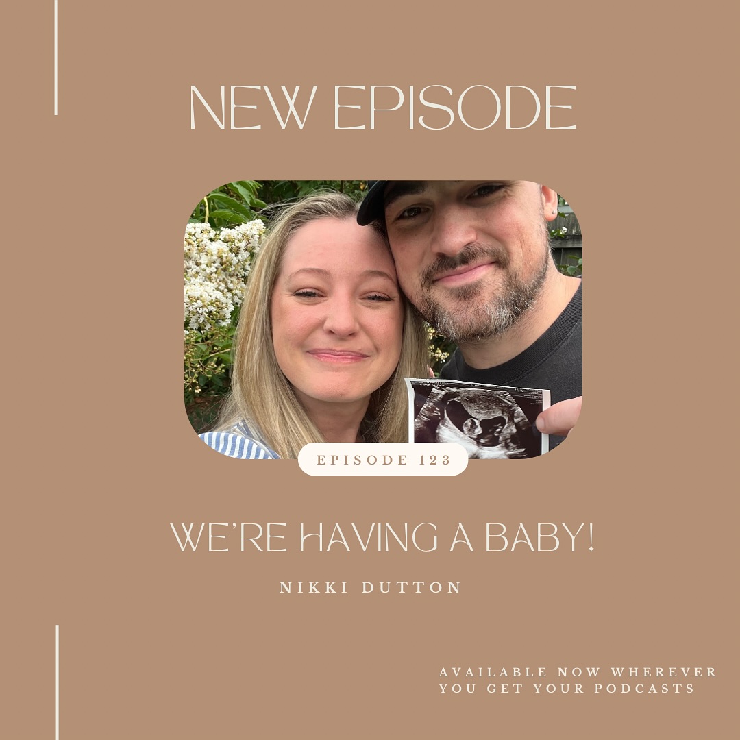 WE’RE HAVING A BABY! Needless to say, Scott and I are over the moon. This episode is meant to feel like a catch up between friends where I get to share what this pregnancy has been like so far, all the thoughts/feelings that have been swirling and hopes for what’s next.
**I know what it’s like to be on the other side of these announcements when you’re in your own season of waiting. My heart is still tender towards and resonates with all that is wrapped up in the hope to become a parent, so please feel the grace to wait on this episode as needed.
Available everywhere you find your podcasts ✨