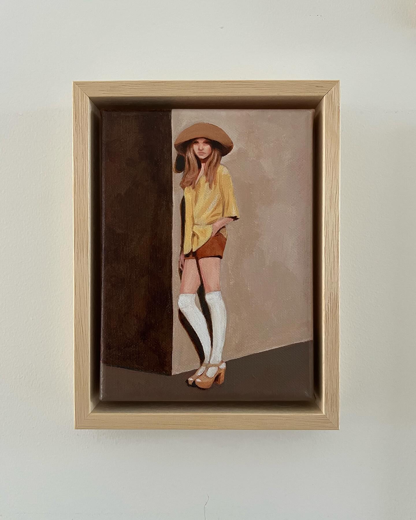 “Meet me at the corner”, acrylic on canvas, 13 x 18 cm (Sold)
#art #artist #artwork #painting #artistsoninstagram #artoftheday #portraitpainting #instaart #artgallery