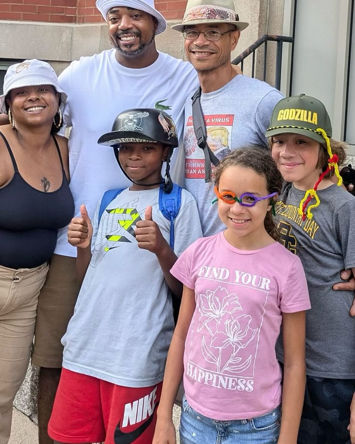 In Boston hanging with my brother and sister and our kids. This is the best trip we’ve had in a long time! We hit Newbury Comics, got lunch and saw the sights. Family First!