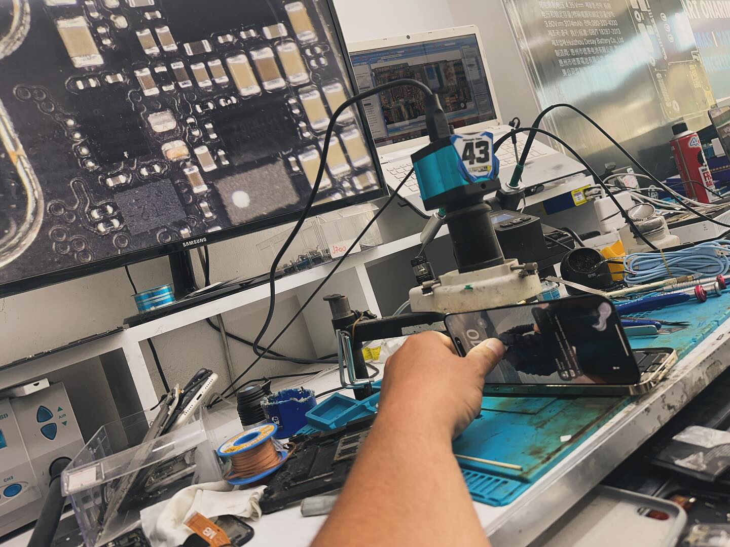 Açılmayan 14promax kısa devre arızası çözüldü