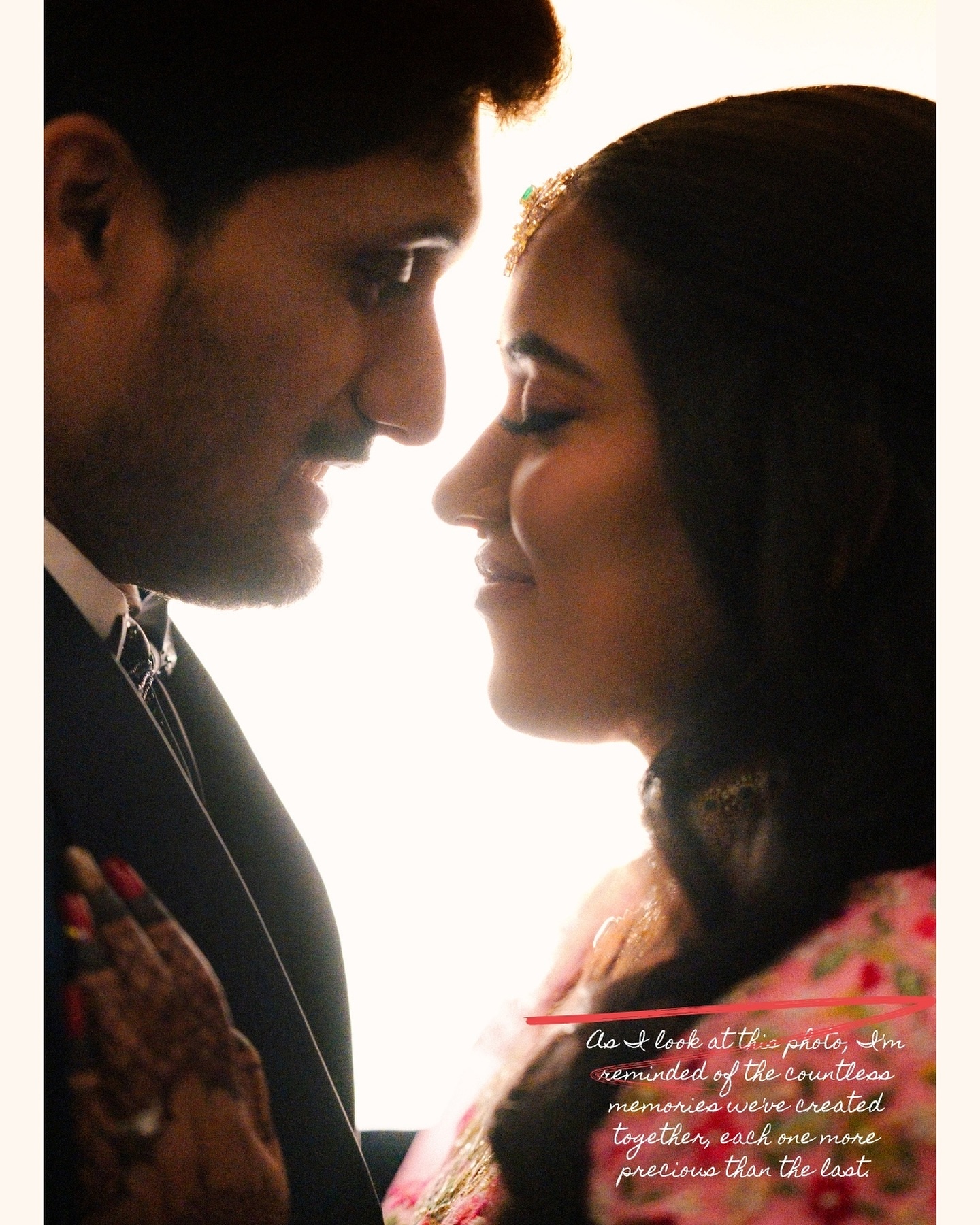 Gorgeous Smiles & Awe-struck love from Anvitha & Sathwik’s Reception
#reception #events #weddingphotography #weddings #weddingphotoshoot #weddingphotos #indianweddings #couple #love #bigfatwedding #magikweddings #studiocahaya