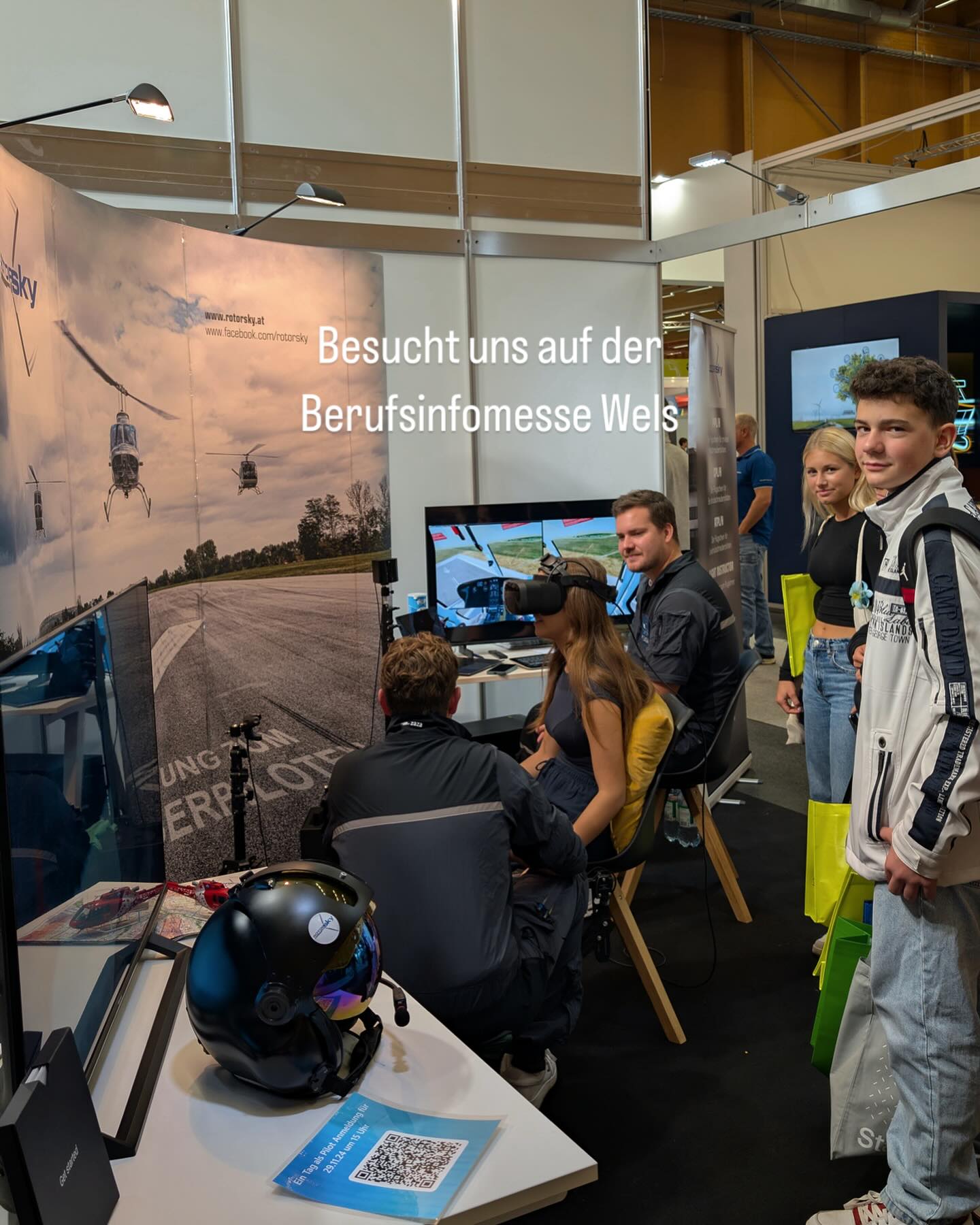 Besuche uns auf der Berufsinformationsmesse in Wels und erfahre alles über deine Möglichkeiten in der Pilotenausbildung! Lass dich inspirieren und entdecke, wie du dein zukünftiger Beruf als Pilot starten kannst. Wir freuen uns, dich am Stand 157 begrüßen zu dürfen, um deine Fragen zu beantworten und dir spannende Einblicke in die Welt der Luftfahrt zu geben!
#berufsinformationsmesse