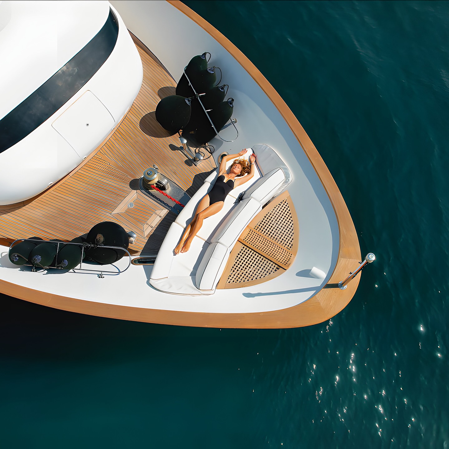 Living the summer all the days of the year #maiora26 yacht 💙