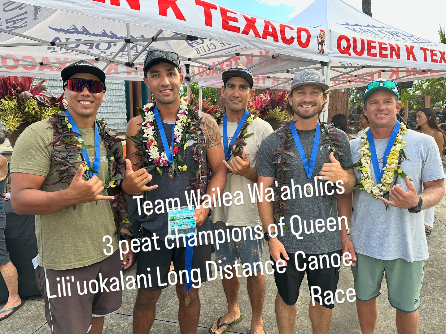 3 time Champions!!! Congratulations to Wailea Canoe Club Wa’aholics