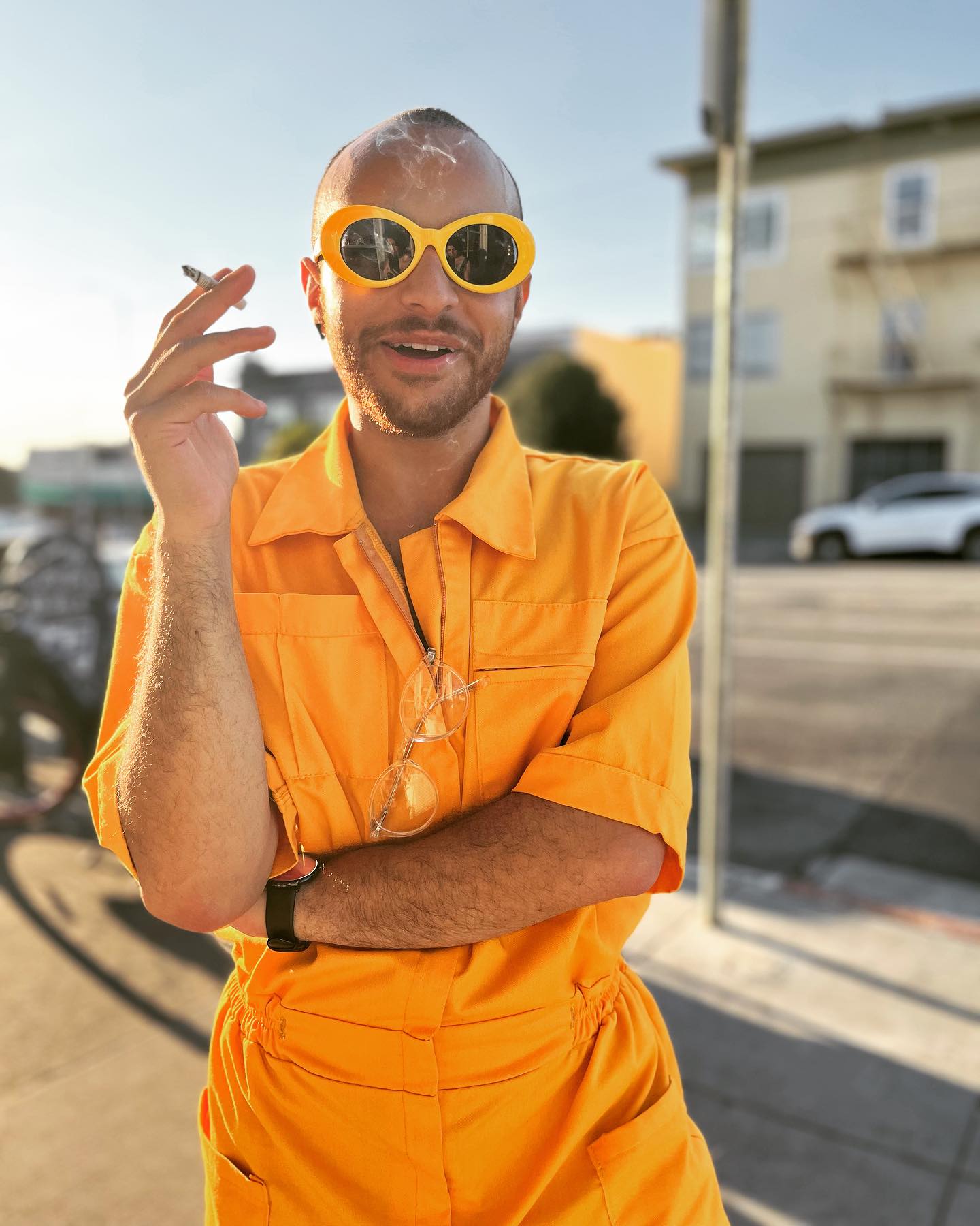 Using friends’ cigarettes as a photo prop since ‘97. PC: @salmazohdi