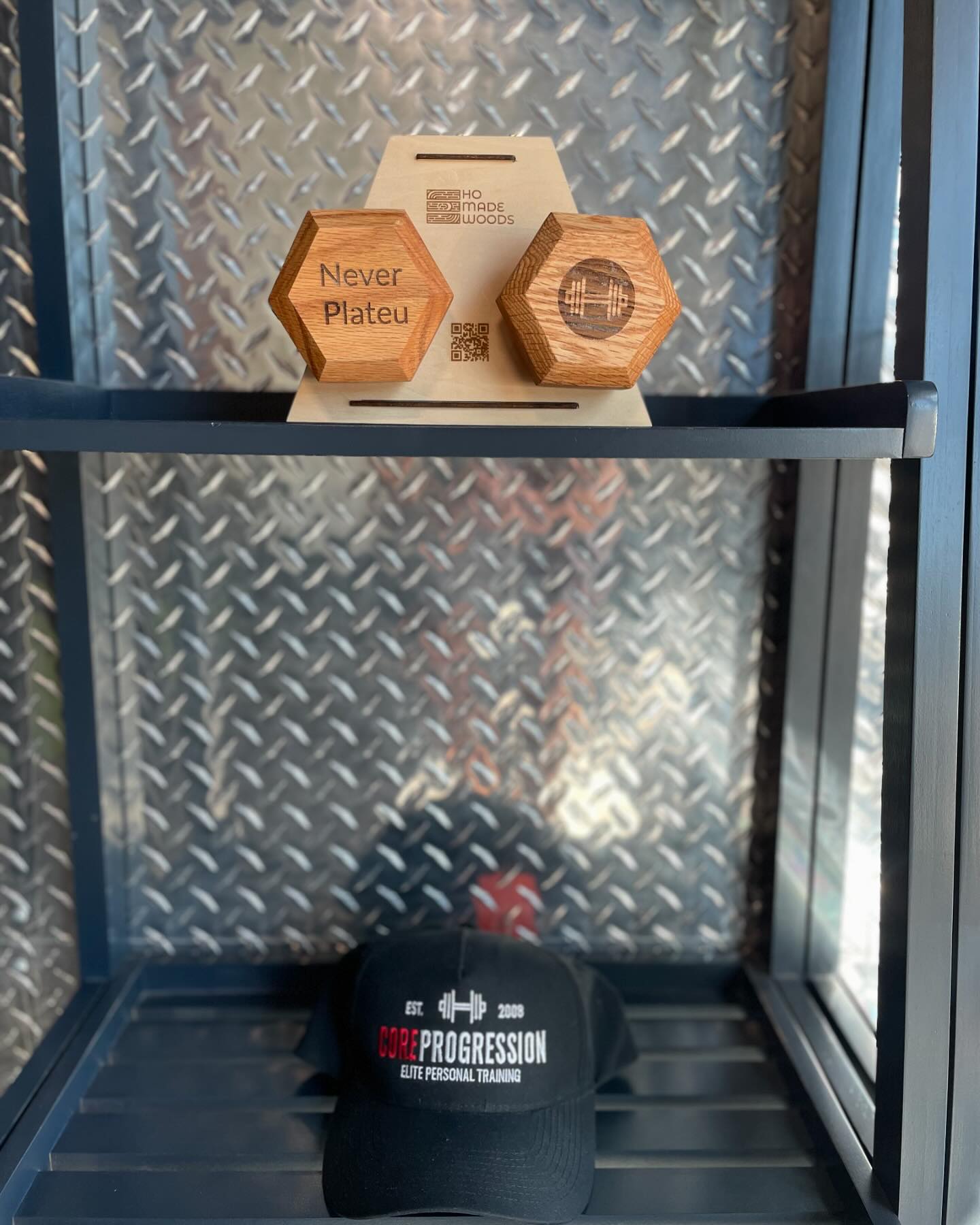 Thanks to @core_progression for displaying our dumbbells in their South Broadway gym! So great to be able to partner with a local gym and they couldn’t be nicer.
If you’re looking for a solid place to train, check them out 💪
#homadewoods #coreprogression #smallbusiness