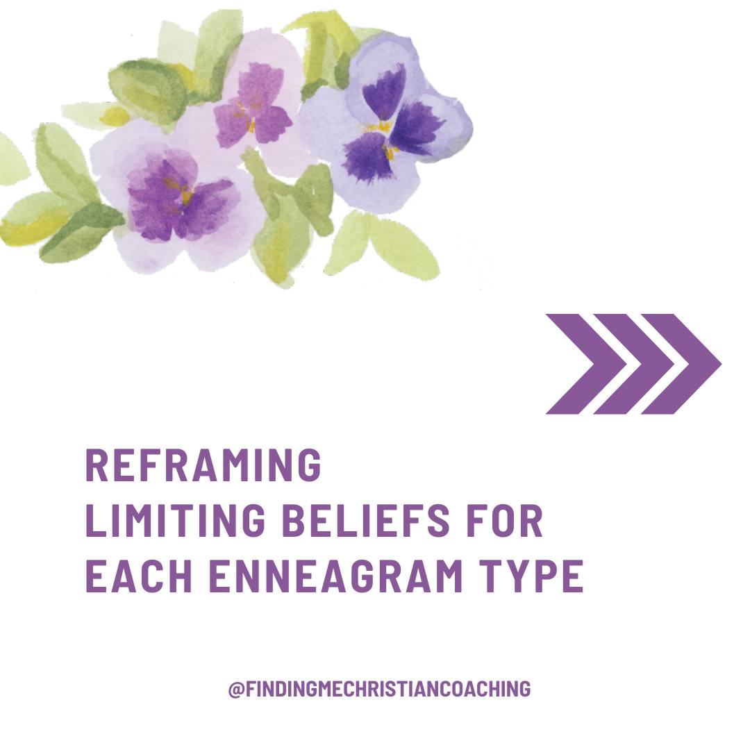 LIMITING BELIEFS can keep you from freedom in Christ. ✝
Your limiting beliefs direct the way you spend the 1,440 minutes you’ve been given every day.
We all have limiting beliefs.
Transformation and growth happen when we identify the lies that we are believing.
What can you do to combat limiting beliefs? 💜
1. Notice your thoughts
This is the first step in making any change. Where’s that thought coming from? What’s making you feel that way?
2. Name what you are thinking
What’s the limiting belief behind your feeling unloved or your need to do a certain thing? Write it down.
3. Ask God if it’s true
This is powerful. Don't skip this part.
4. Reframe the thought
5 Practice truthful self-talk
Sisters in Christ, this is one way Life Coaching can help you - becoming aware of limiting beliefs.
Let's have a no-charge, short conversation to access the freedom in Christ you have.
Link in BIO to schedule. 👆💜🌷
#lifecoachforChristianwomen #limitingbeliefs #Enneagramlifecoach #limitingbeliefs #reframe #unstuck #personalgrowth #freedom #identityinChrist #lifeinChrist #Romans5v8 #1John3v1 #Ephesians2v10 #Enneagram1 #Enneagram2 #Enneagram3 #Enneagram4 #Enneagram5 #Enneagram6 #Enneagram7 #Enneagram8 #Enneqram9 #discoverycall #connection #being #doing #soulcare #Biblicaltruth