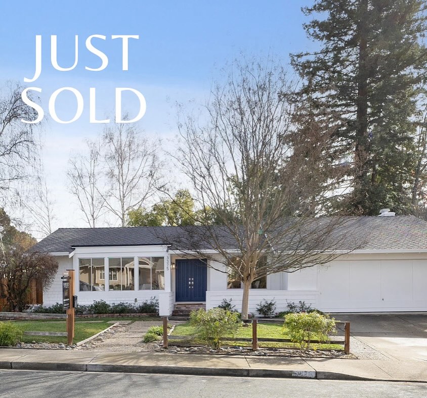 JUST SOLD for $222,000 OVER the list price in Walnut Creek! This one went FAST - with 7 offers well over the asking price after being on the market for just 7 days! Congrats to my client who sold this great family home and congrats to the excited buyers who get to enjoy it 🌈.
3375 Diablo Shadow Dr
Walnut Creek
3 Bedrooms I 2 Bath I +/- 1927 Sq. Ft.
List Price $1,398,000
Sold Price $1,620,000
www.3375Diabloshadow.com
Thank you @tangerine_staging for working your magic and always doing an amazing job! 💫
Mona Rizzardi
Top 1.5% of Realtors Nationwide
Mona@monarizzardihomes.com
Monarizzardihomes.com
(415) 672-1020
DRE 01968834
#sold #realestatepartner #abc #alwaysbeclosing #Interiordecorator #dooropener #dealcloser#Christiesrealestatesereno #eastbayrealestate #walnutcreekrealtor #walnutcreekrealestate #pleasanthillrealtor #lafayetterealtor #alamorealtor #orindarealtor#sanramonrealtor #danvillerealtor #monarizzardihomes