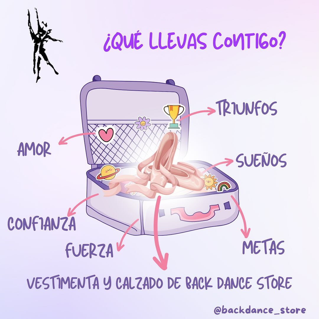 ¿ Qué llevas contigo para Danzar? 🤩😍
Todo lo encontrarás en Back Dance Store , Desde Zapatos hasta vestimenta🤩
🔸️Productos importados desde Brasil 🇧🇷
🔸️ Hacemos envíos a regiones📦
Contacto +56998636953
Pagina Web: www.backdancestore.com
#danceclothes #dancestore #dancer #dancetime #ropadedanza #nonstop #clothesstore #instachile #instashop #shoppingonline #shopping #instadance #instafit #tapdance #ballet #jazzdance #danzamoderna #danzacontemporanea #ballroom #gimnasia #dance #poleras #mallas #academiasdeballet #ballet