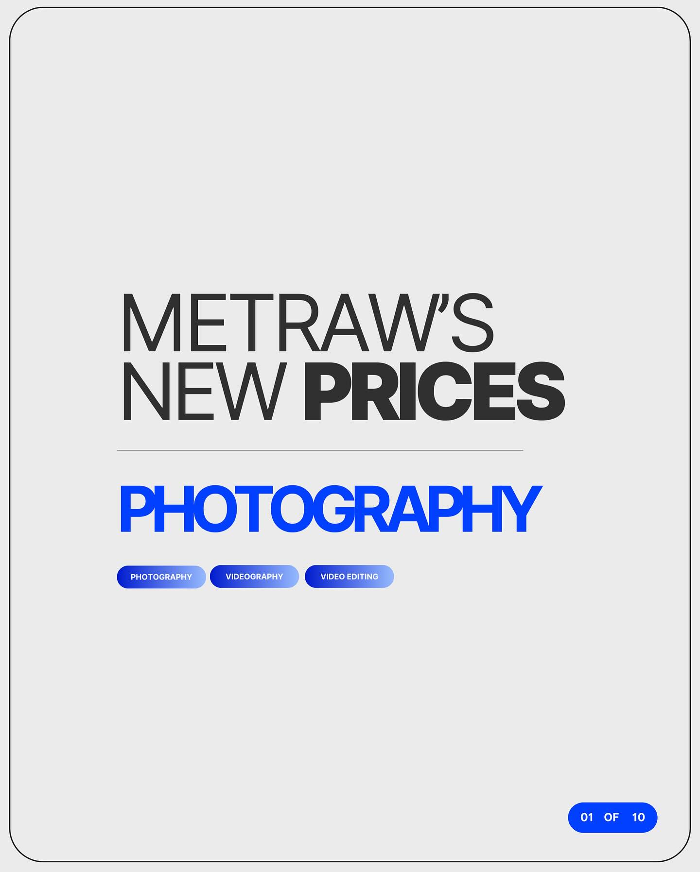 📸 Metraw content photography prices!
Here are the new prices of our photo content service. With a detailed description of all hour-packages.
Starting December 2023 - we'll be offering our new Photography subscriptions.
📲 Contact us via DM or using our
e-mail address info@metrawhub.com
_____________________________ HASHTAGS
#photographycontent #contentcreation #content #contentcreator #contentagency #contentstrategy #contentcreators #videographer #videocontent #videoedting #productizedservice #subscription #antwerp #belgium #fotografie #fotograaf #videograaf