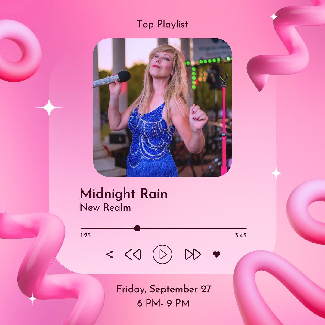 Tay Tay on repeat for the next week, gearing up for another SHIMMERING night @newrealm_va! 💕✨
See you Friday, Swifties!! 🪩💜