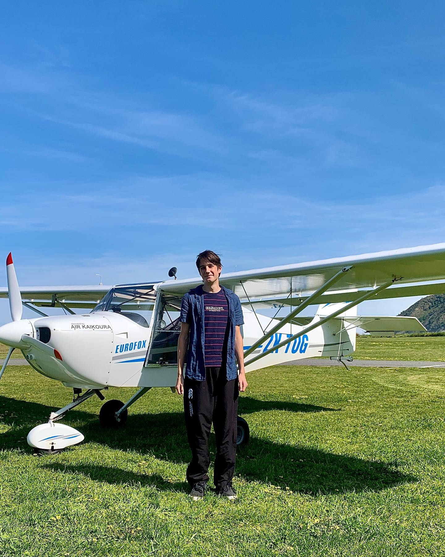 woohoo 🎉 HUGE congratulations to George for his first solo 👏🏼