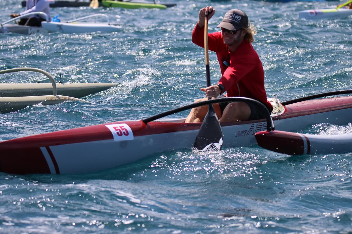 Congratulations team riders @kekoakahookele and Jake Korth on epic Kaiwi Channel Crossing