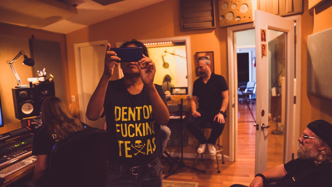 Some photos by @banejcookphotography of @tapeslammusic in session a couple months back!
.
.
.
.
.
#tapeslam #denton #dentontexas #dentontx #dentonmusic #dfwmusic #recordingstudio #mockingbirdsoundrecordingstudio