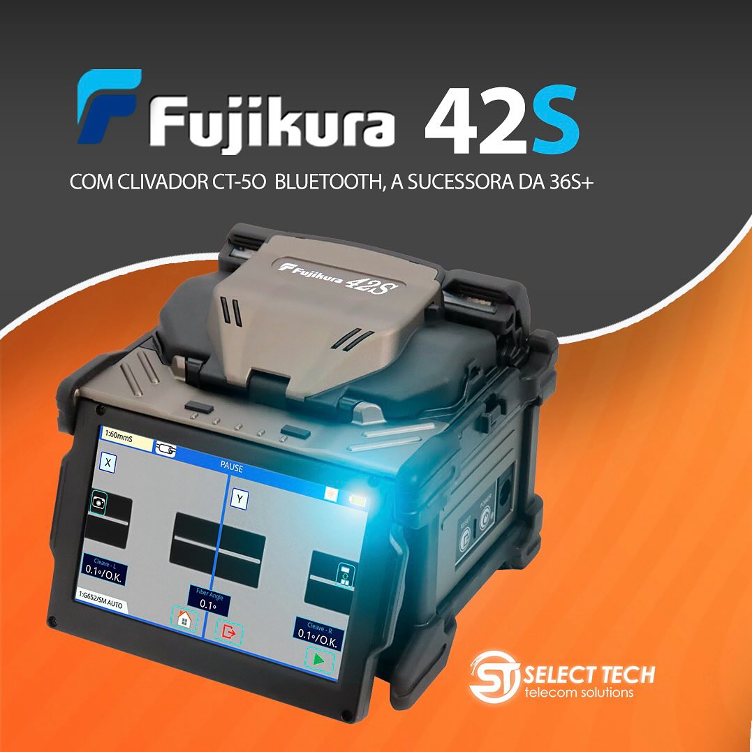 Tudo de melhor para o seu PROVEDOR.
Consulte toda a linha Fujikura e muito mais.
NOVA FUJIKURA 42S
• 60 Mil Clivagens
• Totalmente resistente a quedas
• Ajuste automático via bluetooth
• Simples operar
• compatível com 86S+/ 86S/70SC + / 62S+ e 36S+.
Somos distribuidores oficiais Fujikura, só na Select Tech você tem acesso as principais novidades do mercado, com os melhores preços.
🔸Aproveite agora e entre em contato para orçamento.
.
.
.
#provedor #isp #maquinadecorte #clivador #fujikura #provedordeinternet
#selecttech