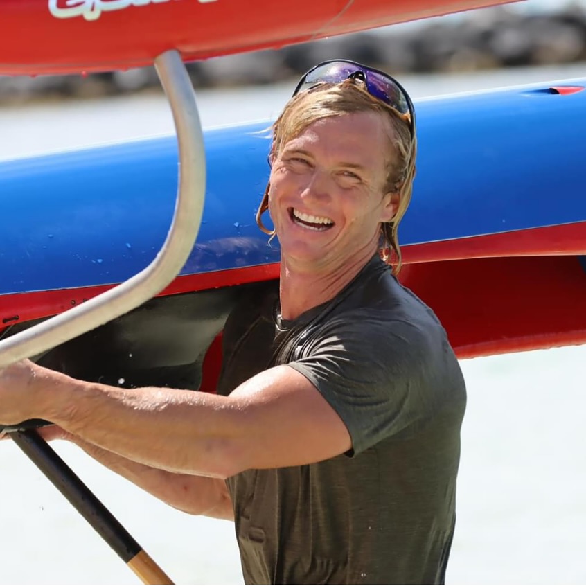 Wanna wish newest wa'a lyfe paddle Jake “Spider-man” Korth a safe and fun first crossing!! It’s gonna be epic!!!