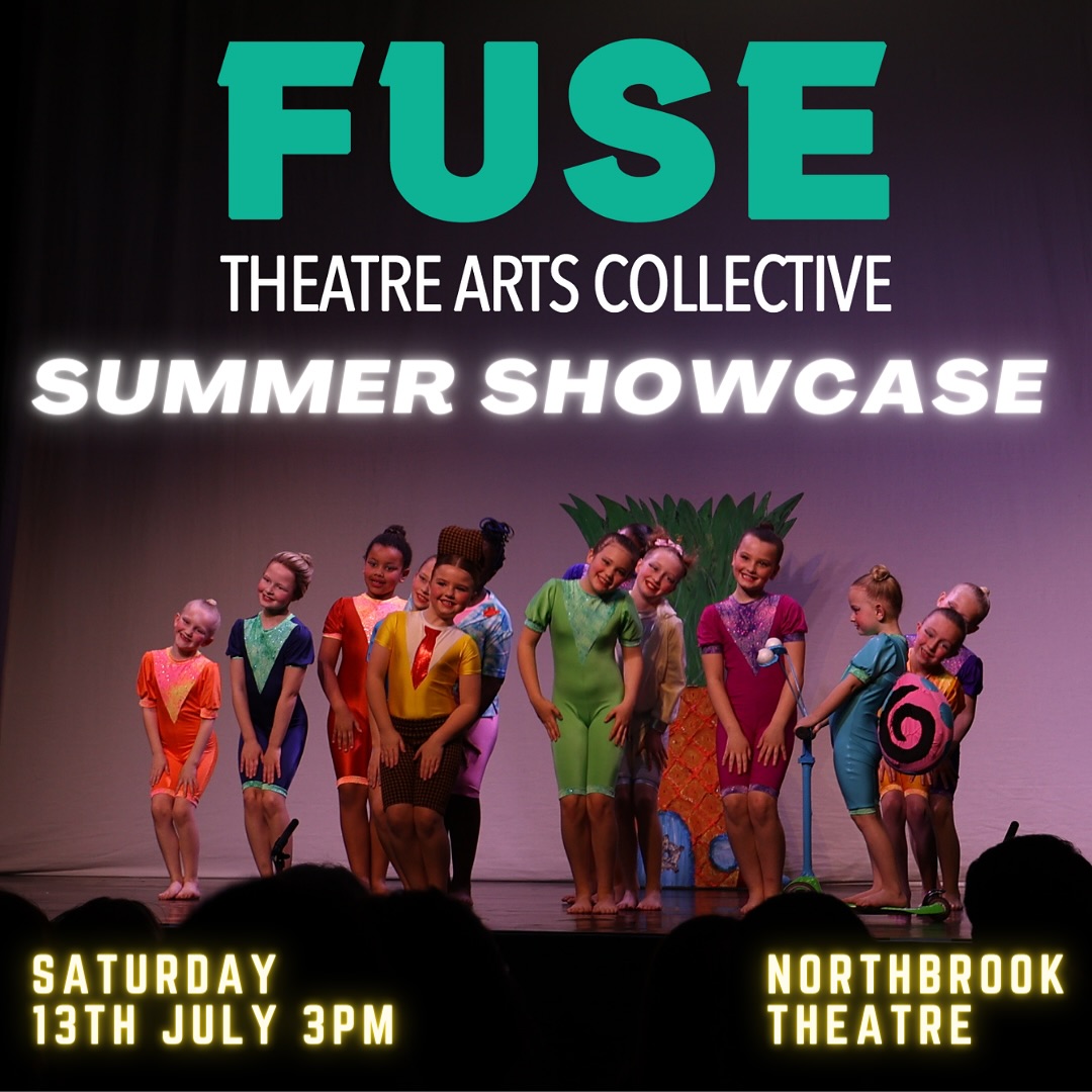 📣Attention: FUSE Summer Showcase📣
Saturday 13th July 3pm
This showcase is an opportunity for parents, guardians, family and friends to see what FUSE students have been working on in their classes!!
It will include short demonstrations from our Diddi & Mini Sparklers, Sparklers and Junior classes including FUSE Boys Class! Plus some extra pieces including the debut performance of our new festival groups 💚
This will take place in the Northbrook Theatre, running time approx 1hr.
Check your emails or drop us a message for booking info!
#fusetheatreartscollective #summershowcase #summer #endofterm #diddisparklers #minisparklers #sparklers #juniors #fuseboys #theatre #dance #classical #performance #theatre #worthing #westsussex #northbrooktheatre