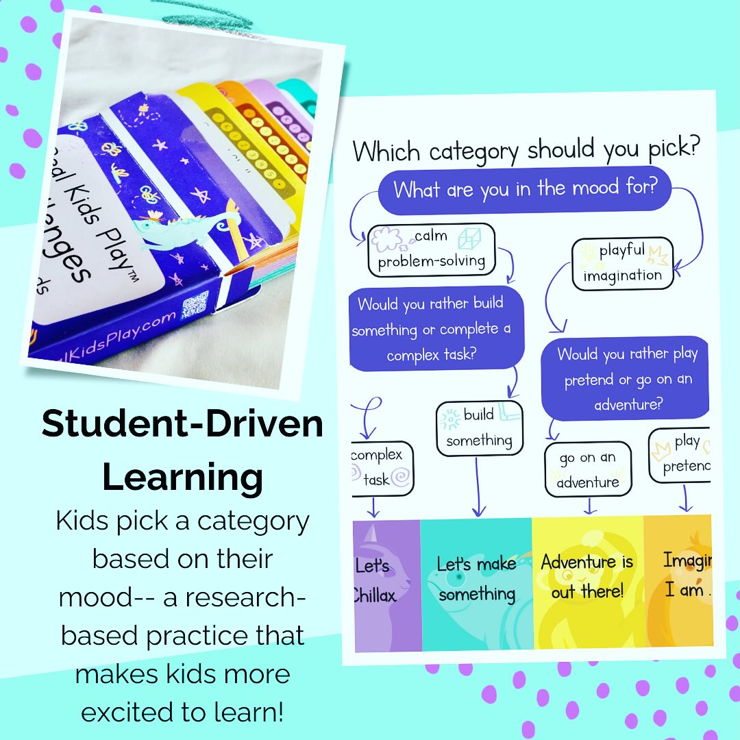 It’s not too late to get your kid’s favorite #stockingstuffer
Take the #quiz to see what kind of #play you’re in the #mood for! Then, pick a card in that category, and #havefun
#kids love it because they’re #playing
#teachers love it because they’re #learning
#parents love it because they’re #selfsufficent
10% off right now! Get your activity cards today!
#bestchristmaspresentever
#sale
#screenfree #screenfreekids
#tpt #teacherspayteachers
#bored #neveragain
#gift #giftideas #creative