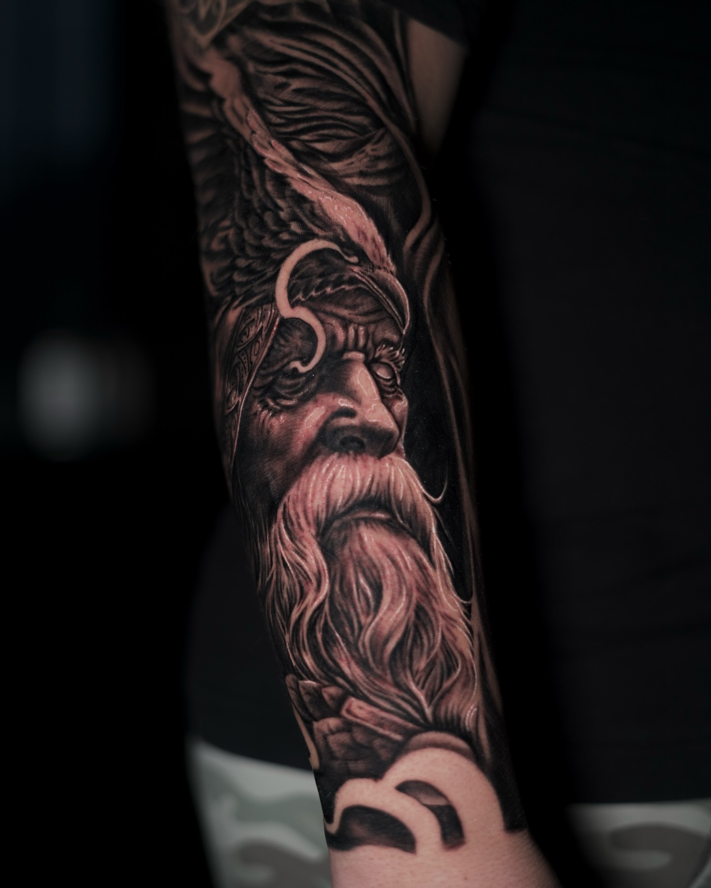 #blackandgraytattoos #tattedup #slevetattoo #tampatattooartist #tatt