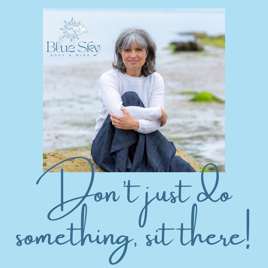The wise words of Thich Nhat Hahn encourage us to find time each day to simply be. In a world where doing is celebrated at the expense of being, we berate ourselves and others for being lazy.
I am terrible, and I mean terrible, at doing nothing. I can’t sit still and when I do make time to sit, I’m busy knitting or reading or planning or all three at once. So this month I’m making a real effort to be lazy every day. Will you join me?
#lazyday #thichnhathanh #blueskybodymind