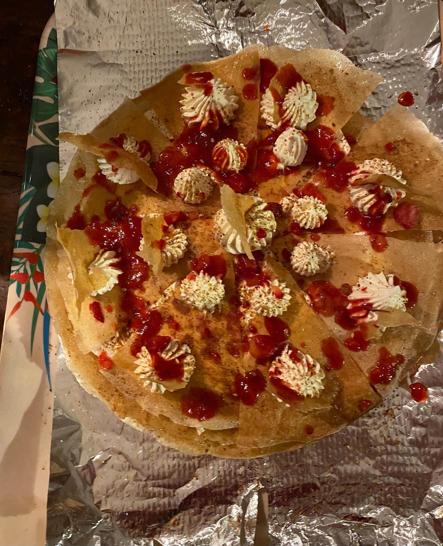 Bon anniversaire Alice
@appleejaack
Dessert brik sucrée, fraise et crème mascarpone