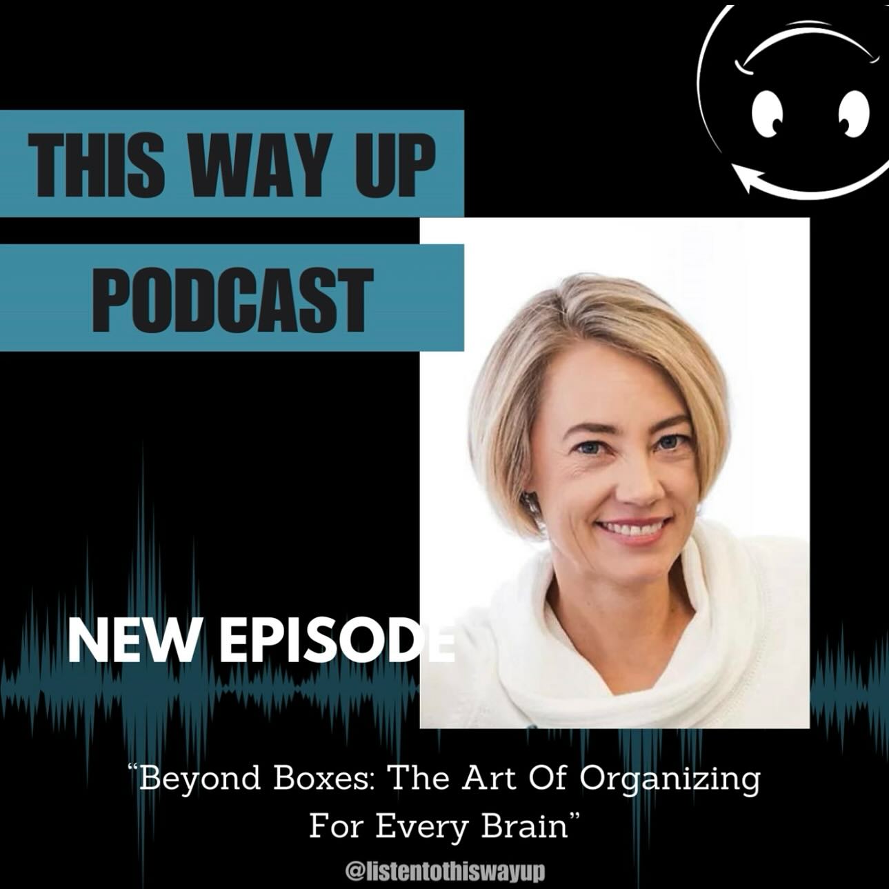 I had the best time talking with Andrea and Emie about organizing strategies for neurodivergent people… thank you for having me! #thiswayuppodcast #listentothiswayup