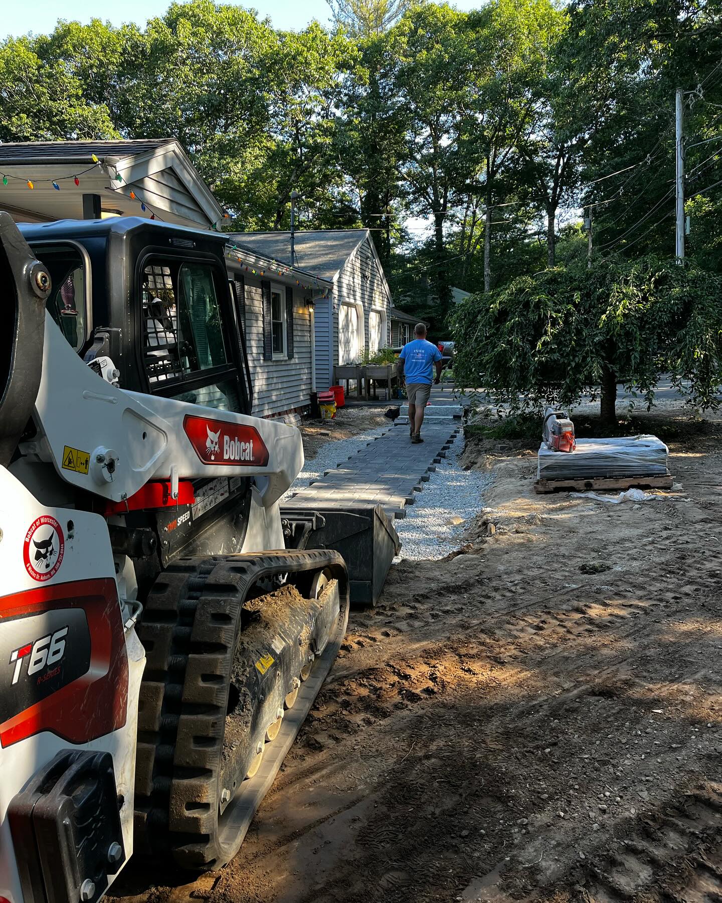 Staying busy this year with the hardscape growth!