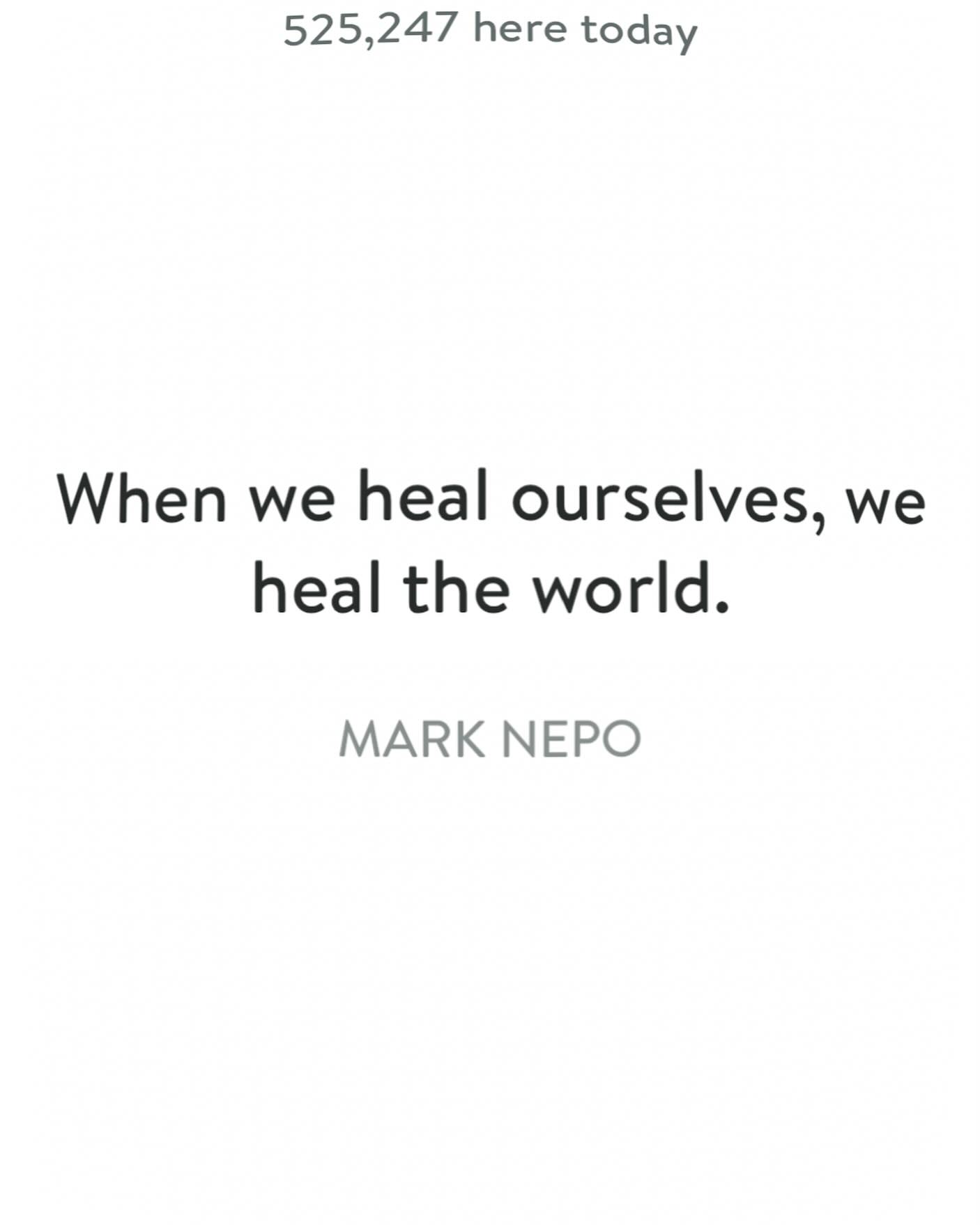 My goal in being a healer and teacher: as each person feels healthier and more accepting of and connected TO themselves, they in turn will feel that for the earth and its inhabitants. It’s my way of “healing the world”
From insight timer, my meditation guide! #healtheworld #bainbridgeisland #bainbridgeislandpilates #pilates