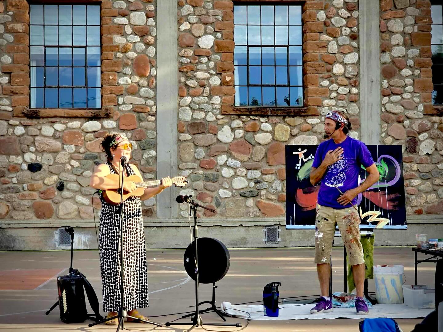 Meg and Thatcher are performing their OK Apocalypse project show, a mytho-poetic illustrated musical about why the world doesn’t end, tomorrow at 11:00am at Prescott Unitarian universalist fellowship, 945 S. Rancho Vista Dr. in Preskett. Free! see you there.