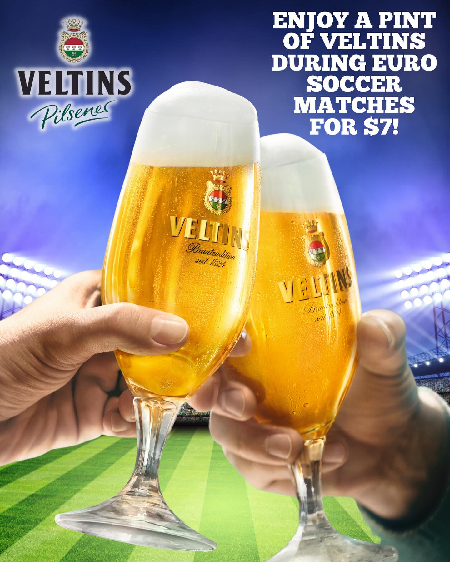 Are you ready for the Euro Cup? Join us for the opening game today at 3:00pm between Germany and Scotland. Weβre offering $7.00 a pint on the official beer. Veltins, a German Pilsner. (Exclusive during soccer games, June 14-July 14) Cheers! #leasidelocal #leasidelife #bayviewavenue #rosedaletoronto #yongeandeglinton #mountpleasant #torontobars #torontopubs #midtowntoronto #davisvillevillage #torontosportsbar #leasidelife