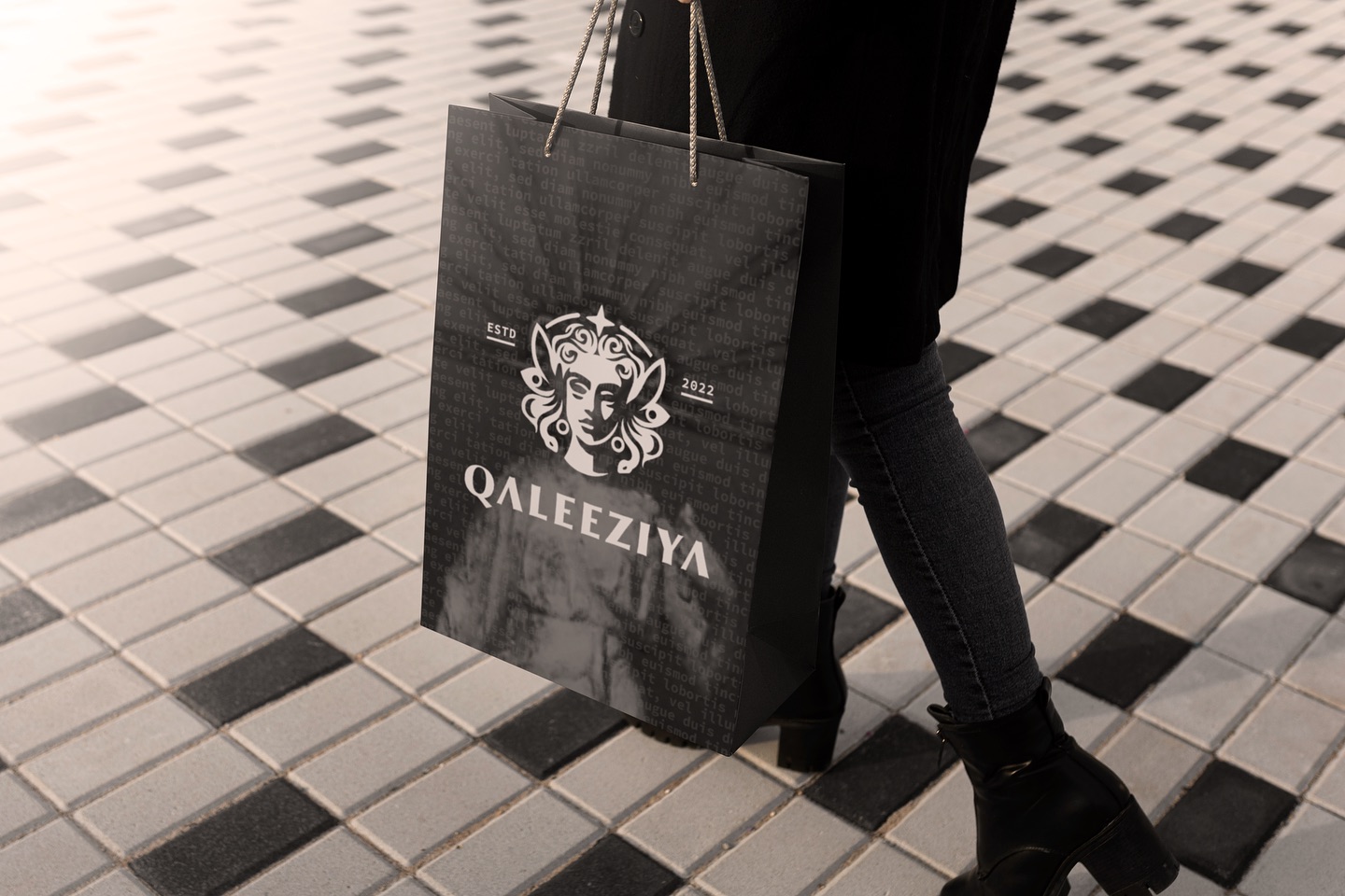 Qaleeziya Branding Project : This Brand Identity endeavour for a clothing brand that aims to empower women through their fashion line. The project focuses on creating a visually appealing and symbolic logo that embodies the brand’s values and messaging.
#brandidentity #brandlogo #logodesign #creativeagency #brandcommunication #branding #silverbrushstudio